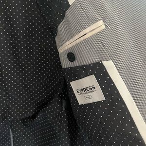 Express men’s blazer photographer fitted
